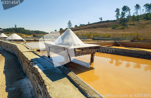 Image of Production of Salt by Evaporation Saline