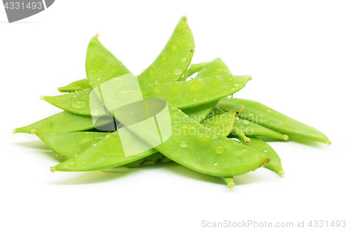 Image of Snow peas flat green bean