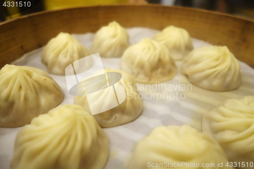 Image of Traditional soup dumpling Xiao Long Bao 