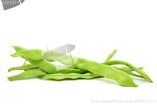 Image of Fresh green hyacinth beans
