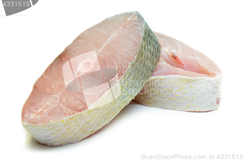 Image of Threadfin fish fillet isolated