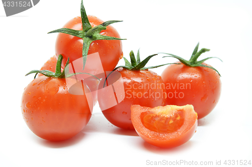 Image of Red cherry tomato