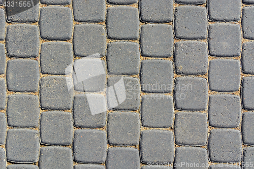 Image of A sidewalk pavers.