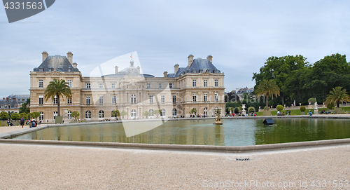 Image of Luxembourg Palace in Paris.