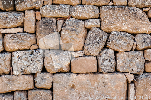 Image of Ancient stone wall.