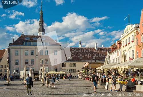 Image of In the town hall square.