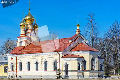 Image of A small church.