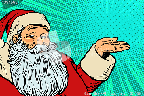 Image of Santa Claus promoter