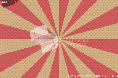 Image of pop art rays background