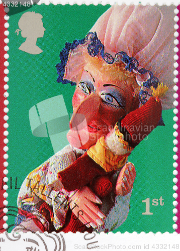 Image of Judy Glove Puppet Stamp