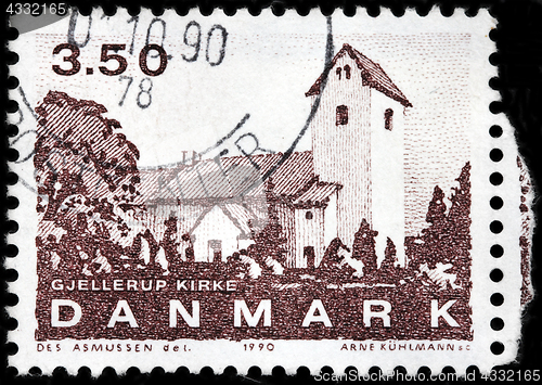 Image of Gjellerup Church Stamp