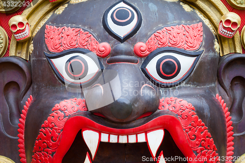 Image of Bhairab Mask from Nepal