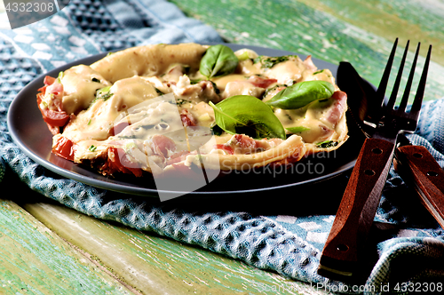 Image of Fluffy Omelet with Vegetables