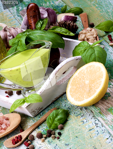 Image of Fresh Pesto Sauce