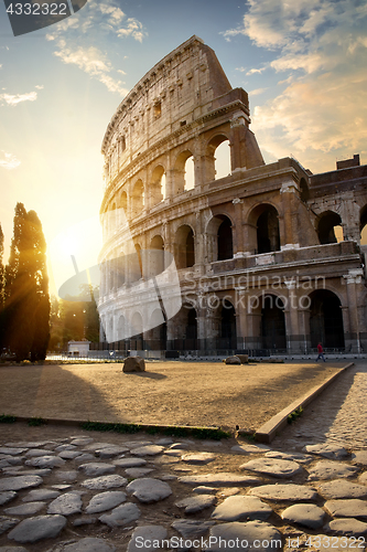 Image of Great Colosseum in morning