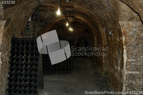 Image of French wine-cellar