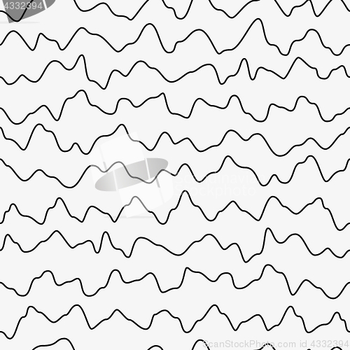 Image of wavy seamless pattern