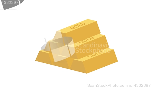 Image of pyramid of gold ingots