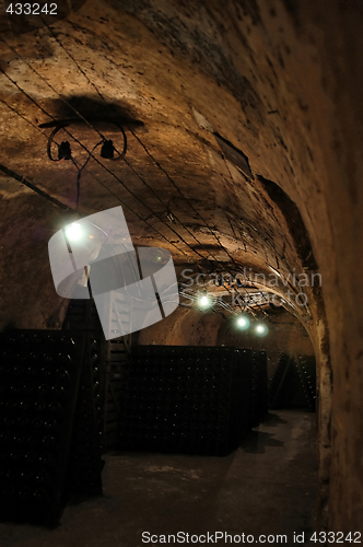 Image of French wine-cellar