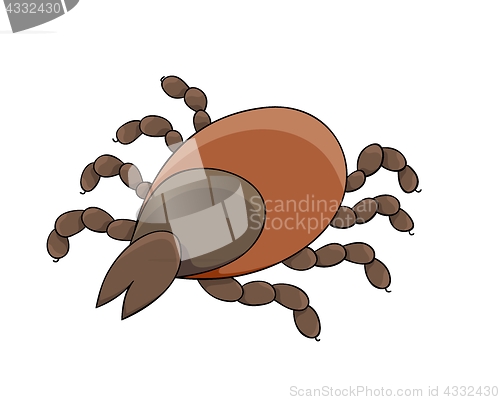 Image of dangerous parasite - tick