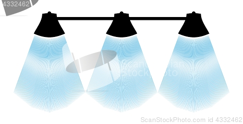 Image of black lamp silhouette