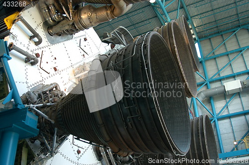 Image of Old rocket detail