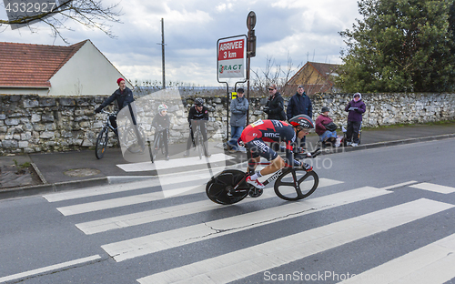 Image of The Cyclist Michael Schar - Paris-Nice 2016