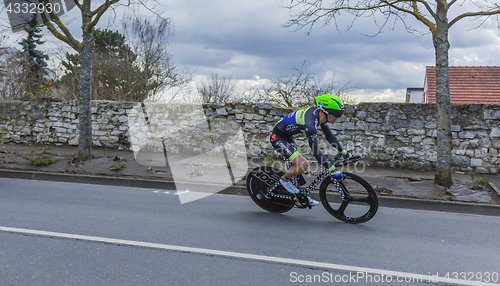 Image of The Cyclist Julien Loubet - Paris-Nice 2016 