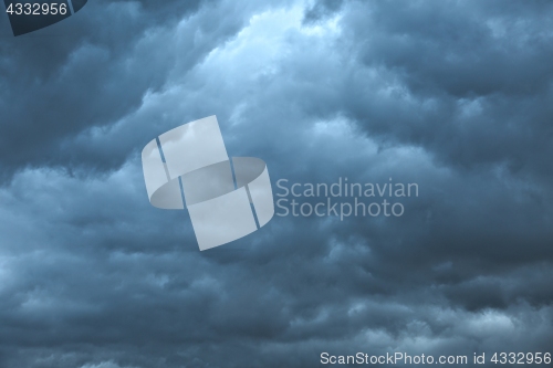 Image of Stormy clouds in the sky