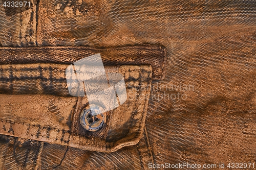 Image of Trousers with mud