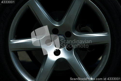 Image of Wheel of a car