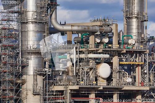 Image of Smoking chemical plant