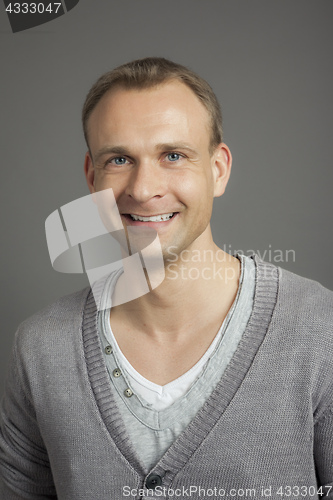 Image of male portrait studio