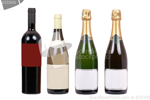 Image of Wine bottles