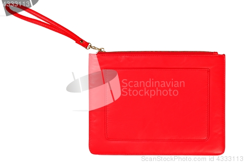 Image of Small red handbag