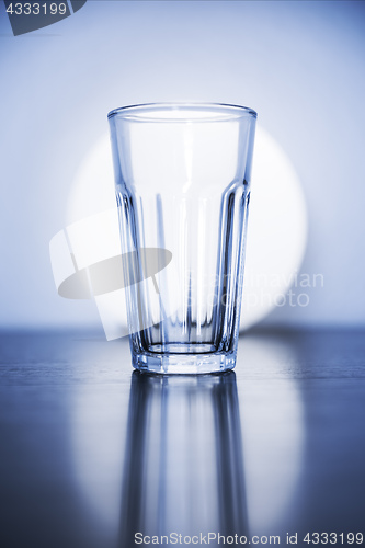 Image of typical empty glass