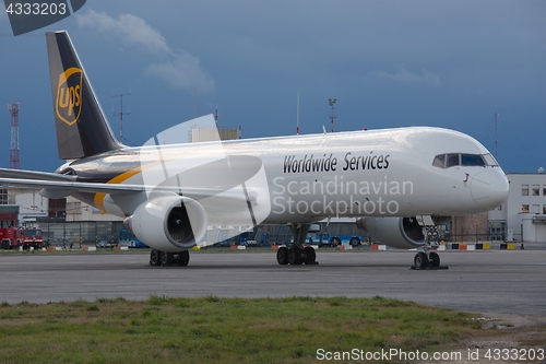 Image of Cargo plane at the airport