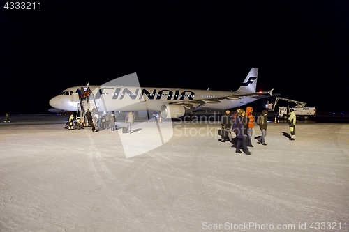 Image of Arriving at Ivalo Airport, Finnish Lapland