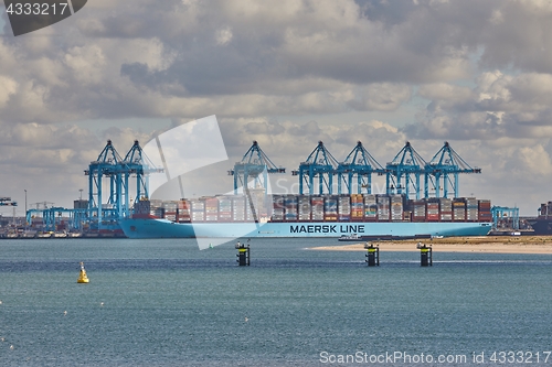 Image of Huge Container Ship