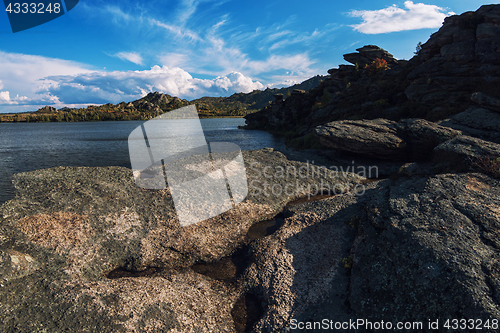 Image of Beauty view on Kolyvan lake