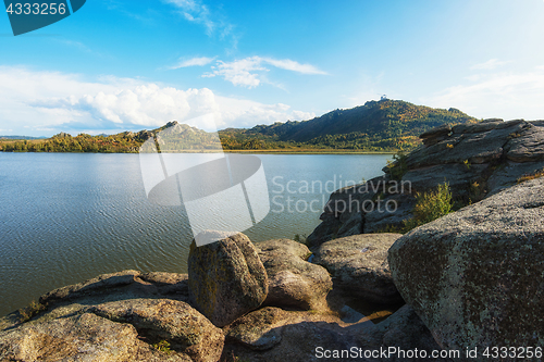 Image of Beauty view on Kolyvan lake