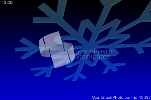 Image of Snowflake background