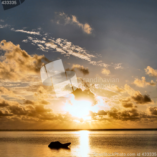 Image of Zanzibar sunrise