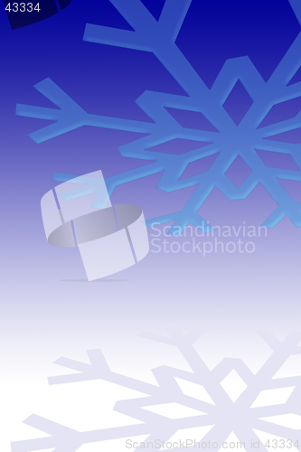 Image of Snowflake background