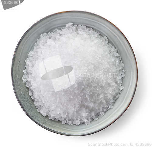 Image of Bowl of sea salt