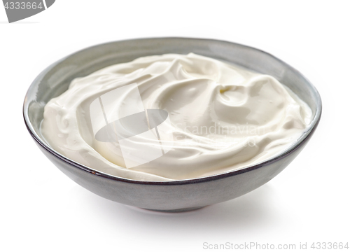 Image of bowl of sour cream