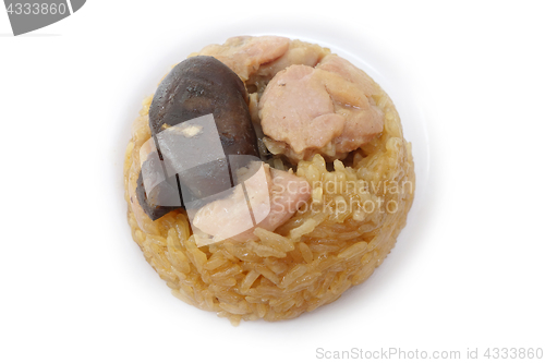 Image of Steamed glutinous rice with chicken