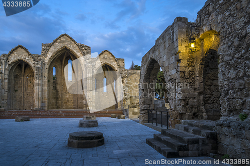 Image of The Church of Panagia (Virgin Mary) of the Burgh in the old town