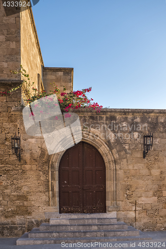 Image of The old town of Rhodes in Greece