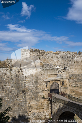 Image of The old town of Rhodes in Greece